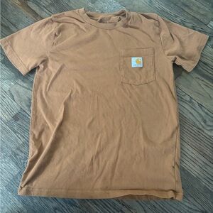 Carhartt Short Sleeve Pocket T-Shirt in Carhartt Brown